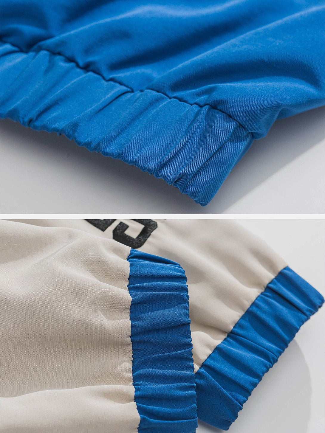 AlanBalen® - Contrasting Embroidered Racing Jacket AlanBalen
