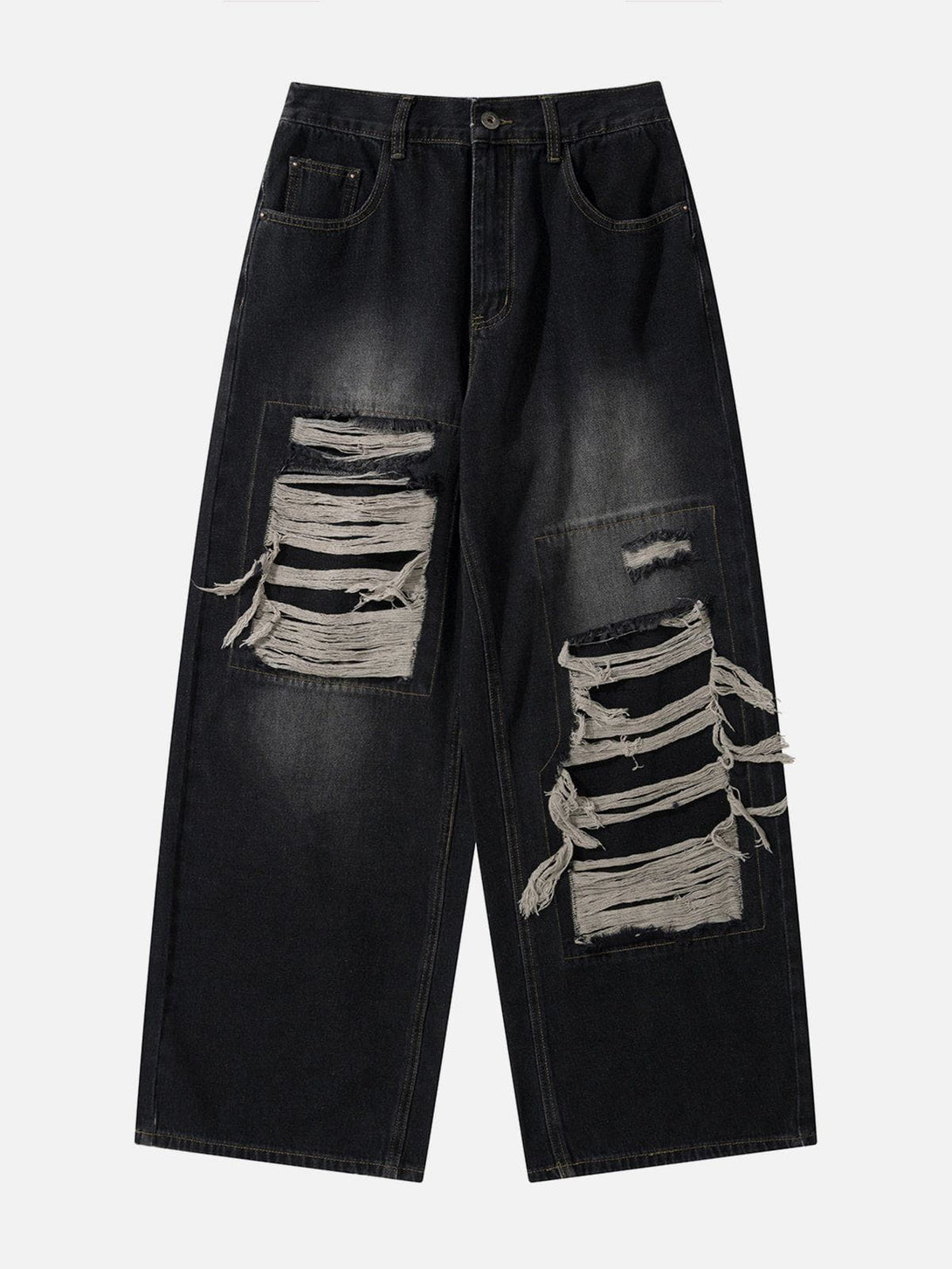AlanBalen® - Distressed Design Jeans AlanBalen