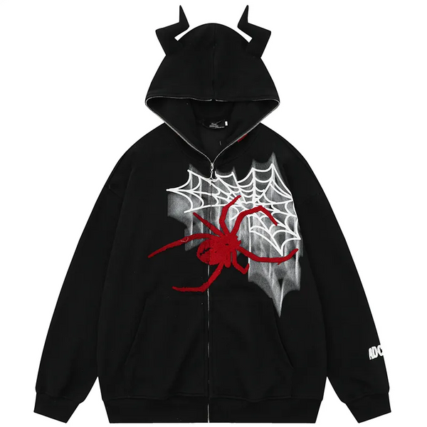 AlanBalen® - B Embroidered Vintage Hoodie AlanBalen