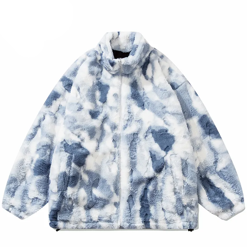 AlanBalen® - Full Print Bear Reversible Winter Coat AlanBalen