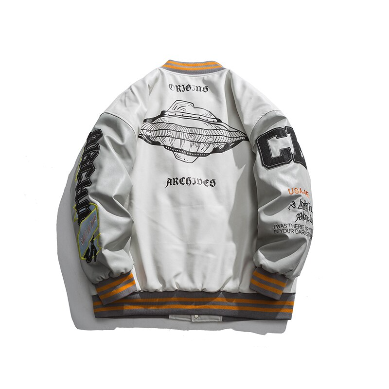 AlanBalen® ASTRONAUT White Jacket AlanBalen