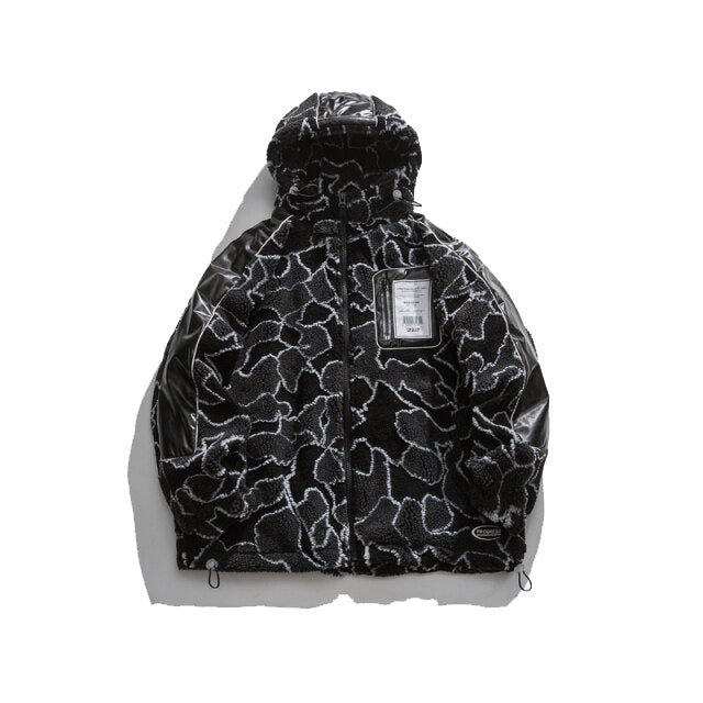 AlanBalen® Black Fleece Jacket AlanBalen