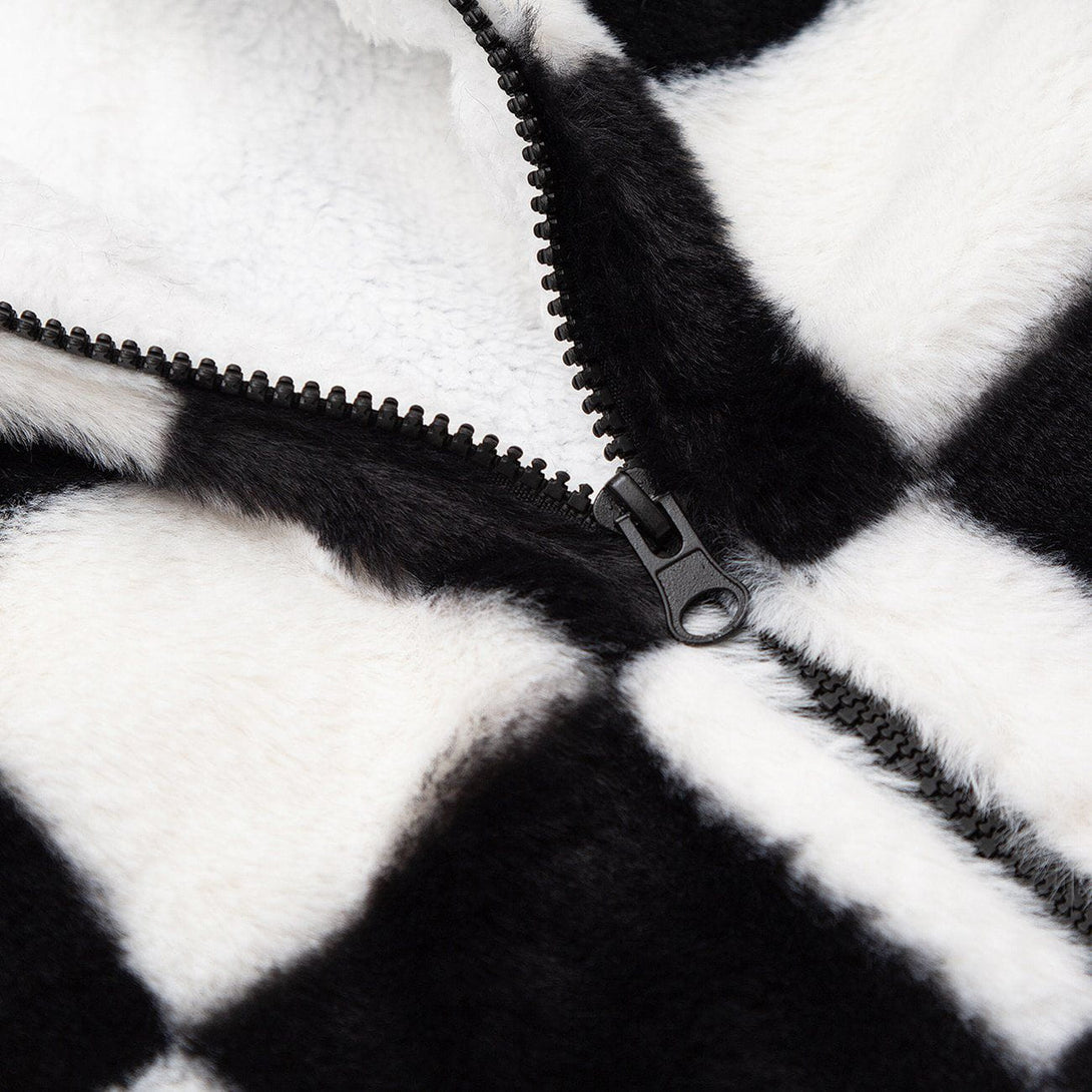 AlanBalen® Checkerboard Winter Coat AlanBalen