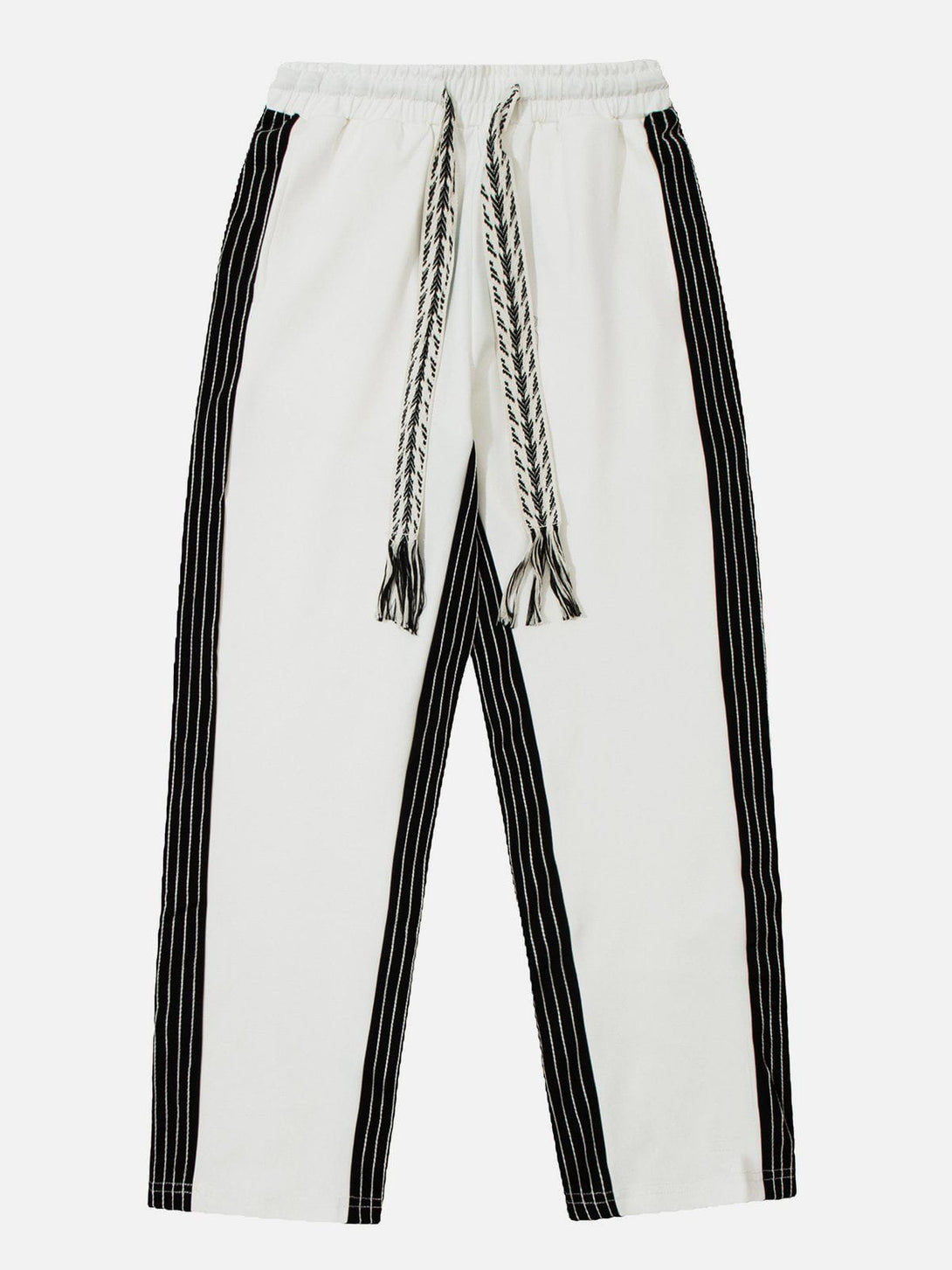AlanBalen® Color-Block Striped Drawstring Pants AlanBalen