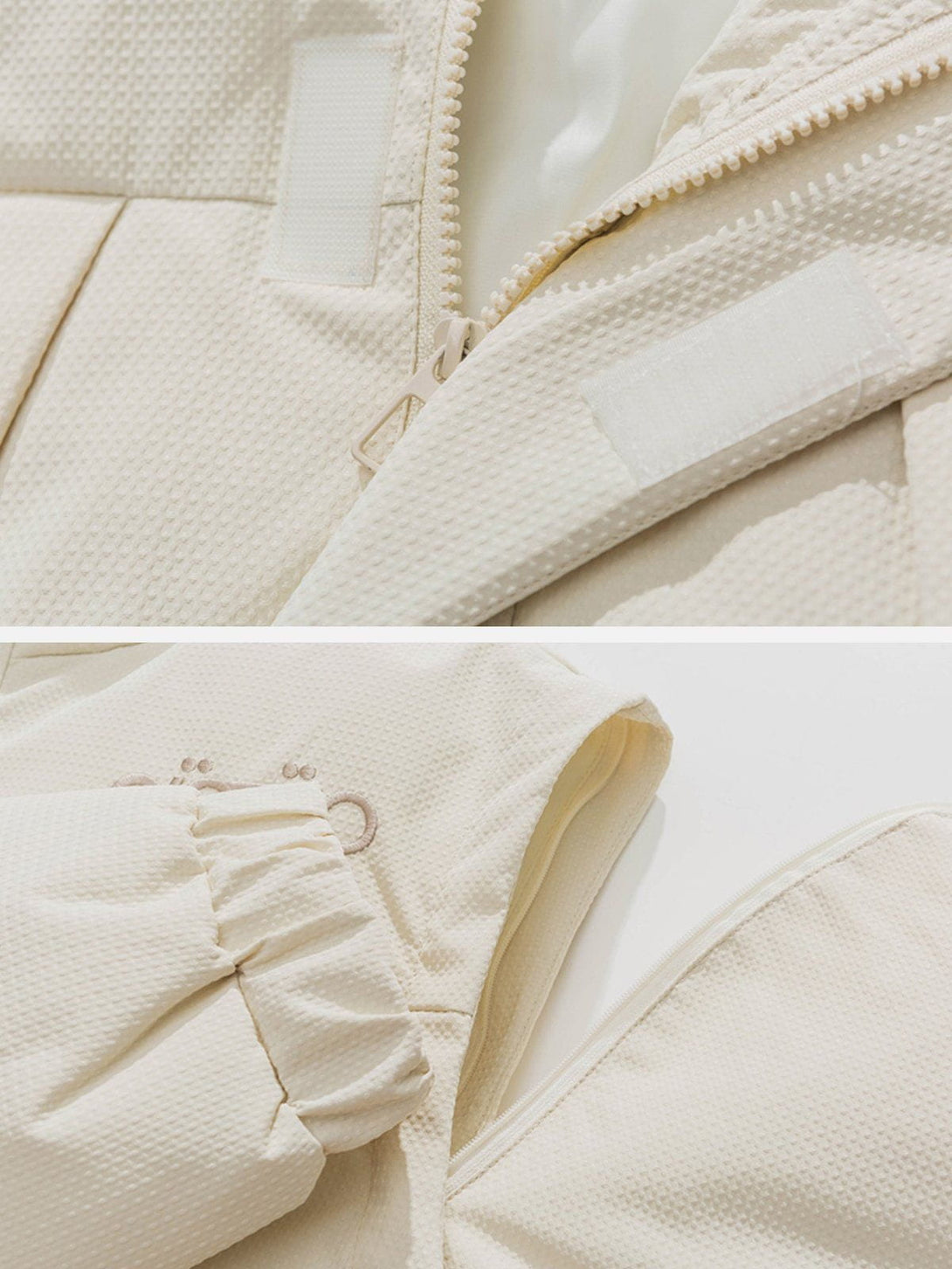 AlanBalen® Detachable Sleeve Winter Coat AlanBalen