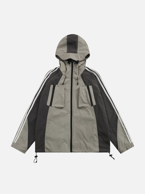 AlanBalen® Drawstring Windbreaker Anorak AlanBalen