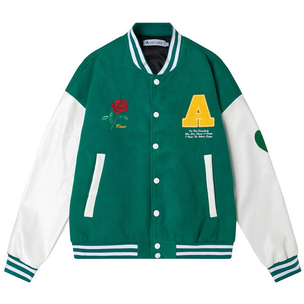 AlanBalen® Green FLOWER Jacket AlanBalen
