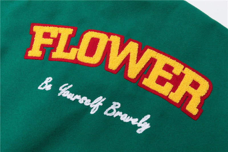 AlanBalen® Green FLOWER Jacket AlanBalen