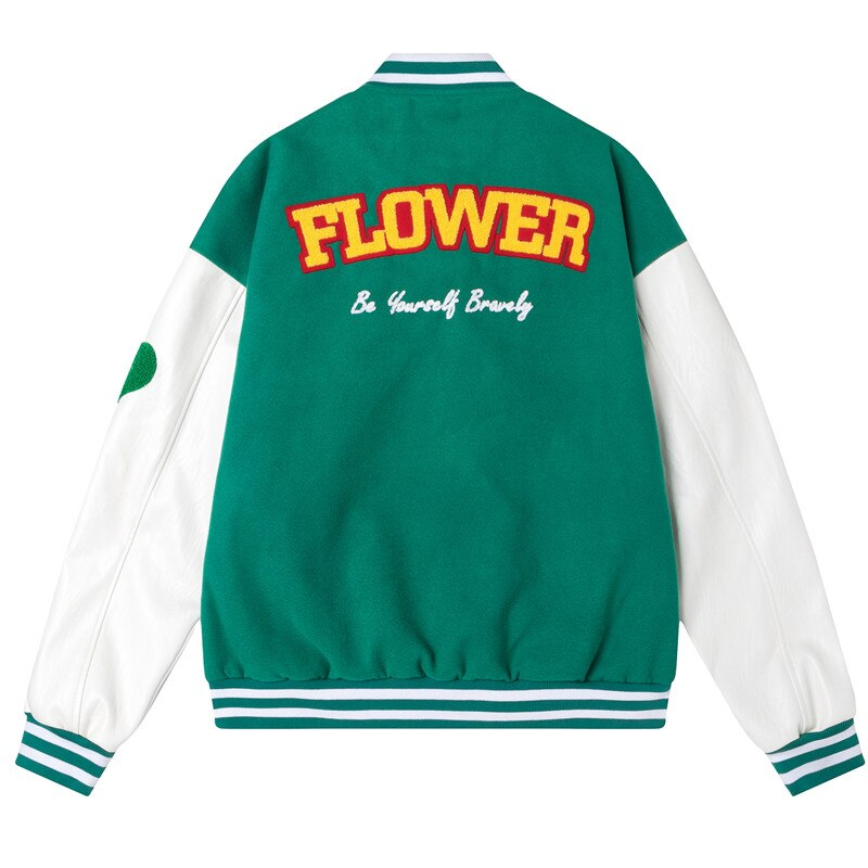 AlanBalen® Green FLOWER Jacket AlanBalen