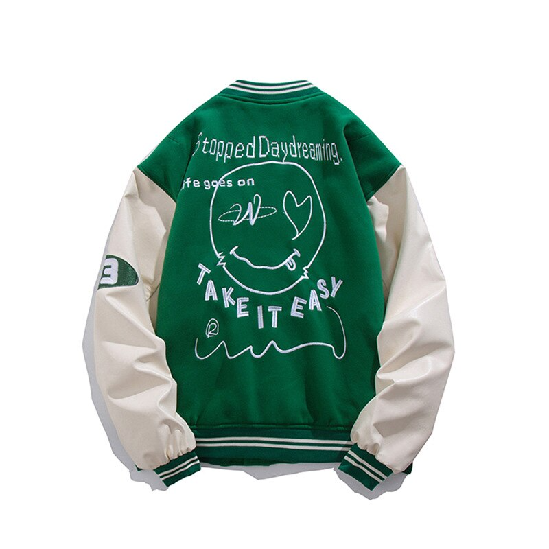 AlanBalen® Green SMILE Jacket AlanBalen