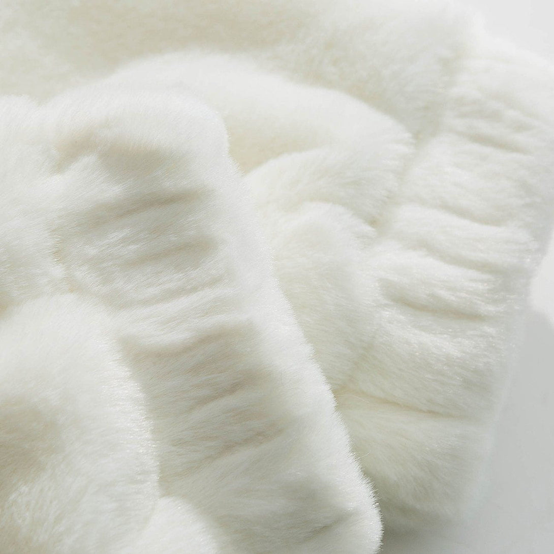 AlanBalen® Letter Embroidery Plush Winter Coat AlanBalen