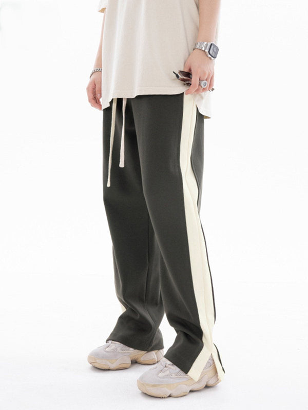 AlanBalen® Patchwork Split Pants AlanBalen