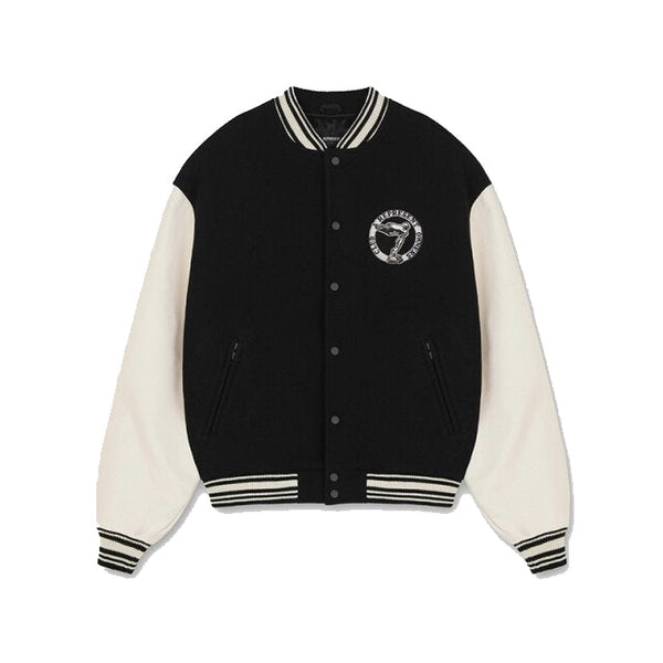 AlanBalen® - Represent Black Baseball Jacket AlanBalen