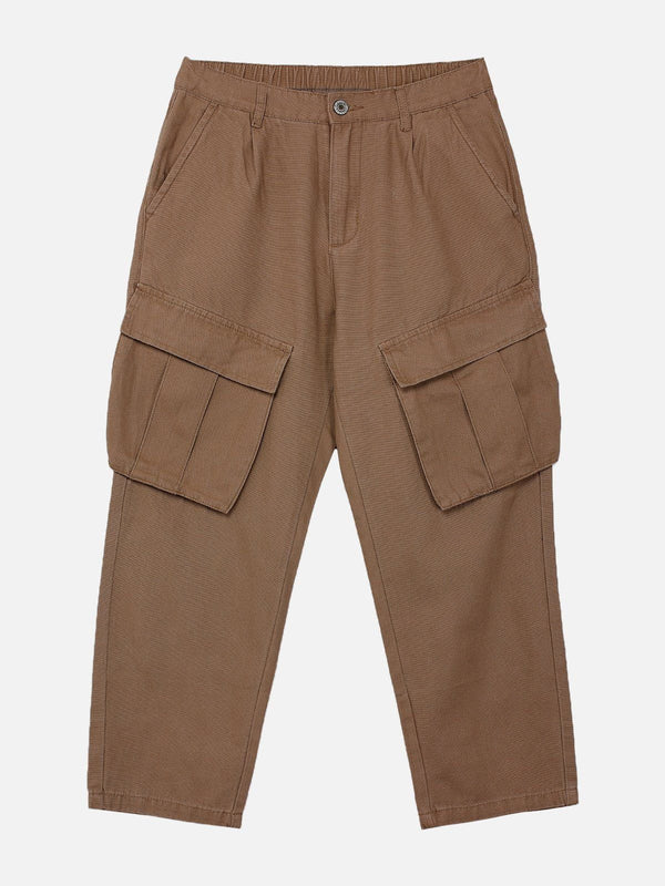 AlanBalen® Solid Large Pocket Pants AlanBalen