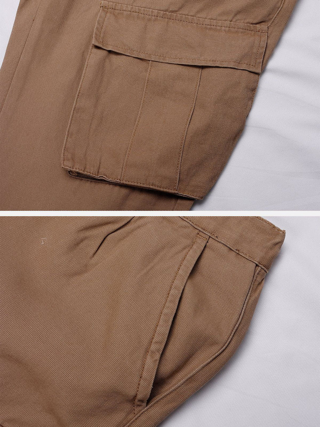 AlanBalen® Solid Large Pocket Pants AlanBalen