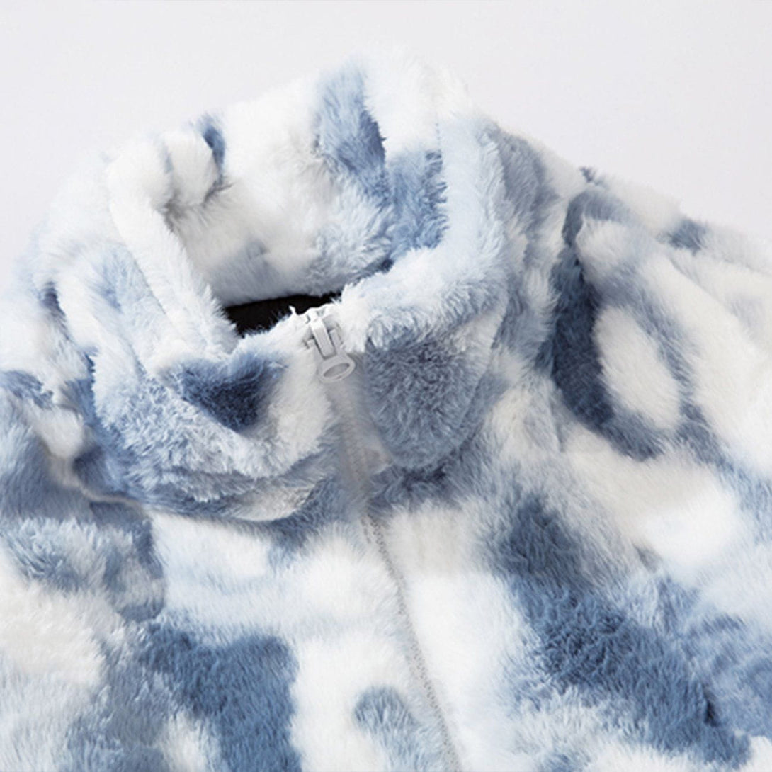 AlanBalen® Tie Dye Winter Coat AlanBalen