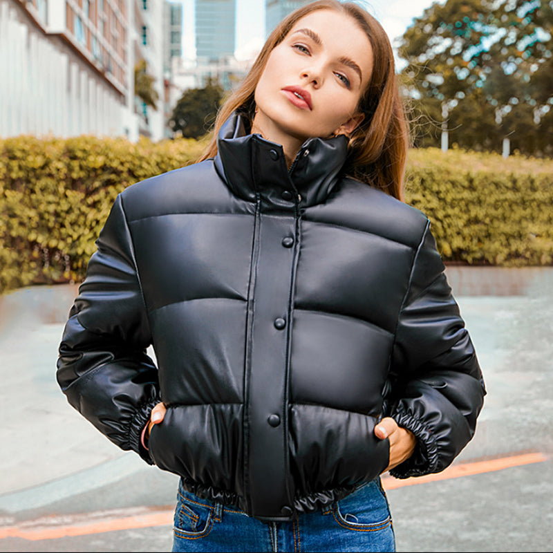AlanBalen® Winter Warm Thick PU Leather Coats AlanBalen