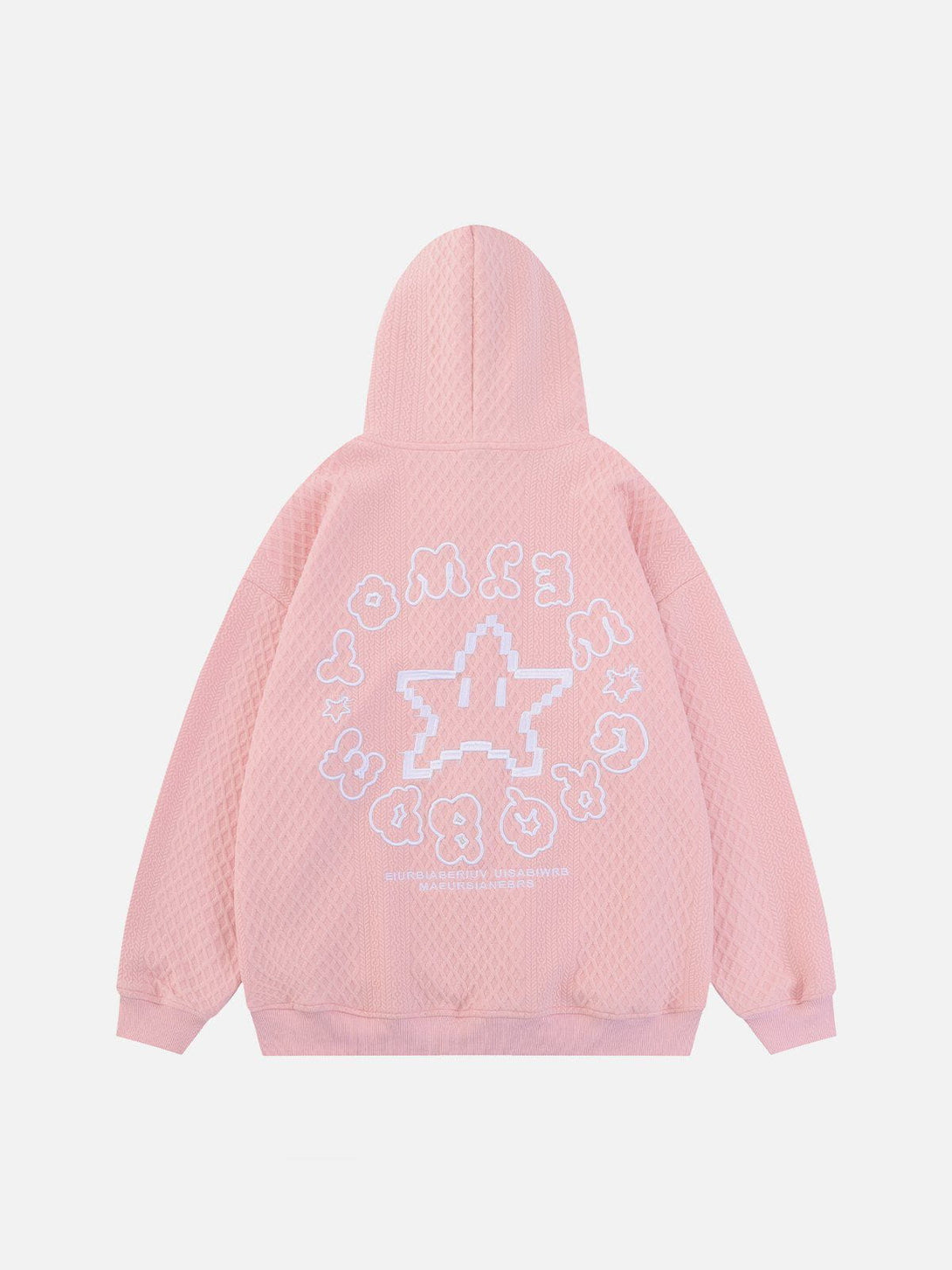 AlanBalen® - 3D Embroidery Embroidered Patch Hoodie AlanBalen