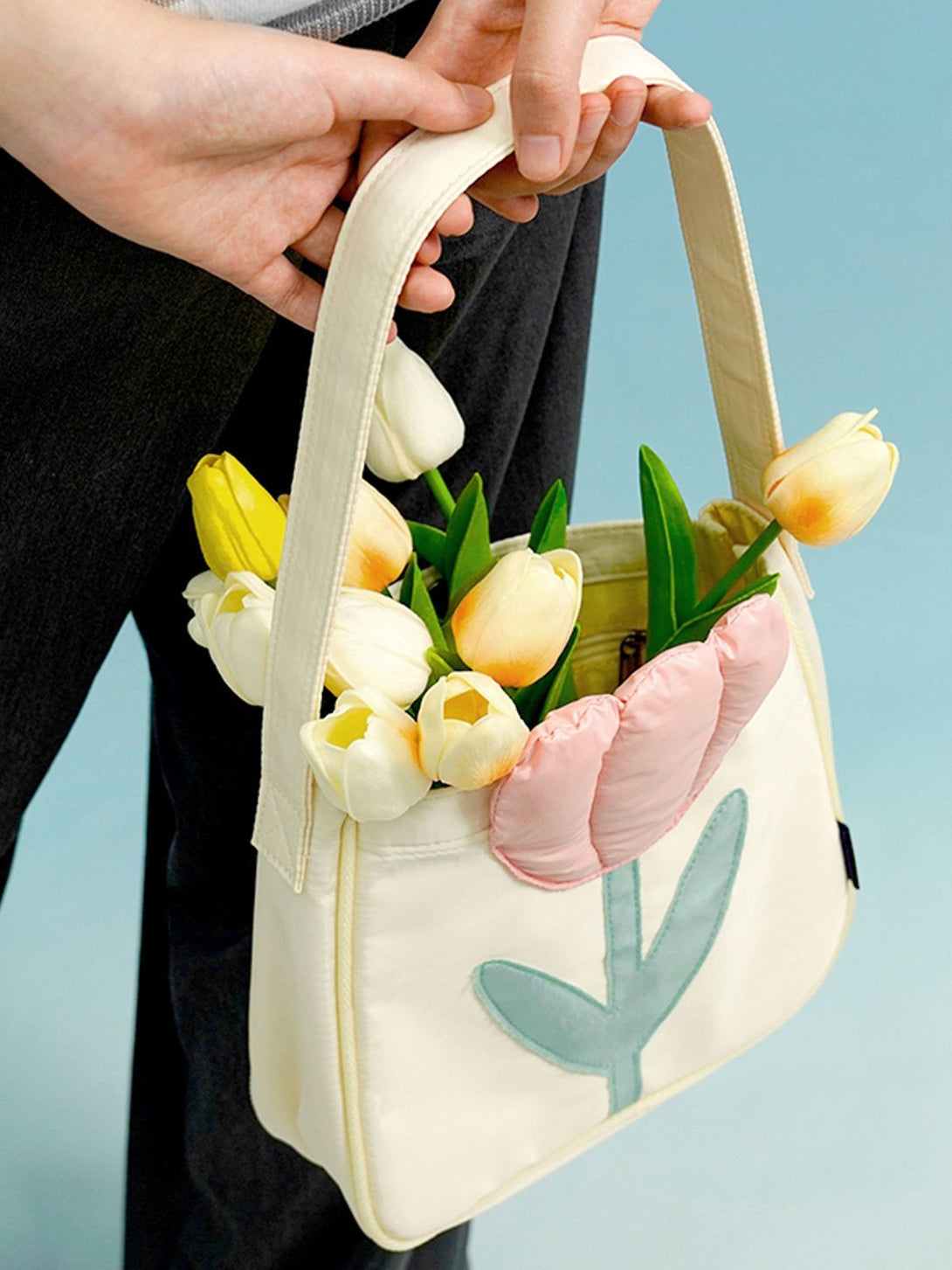 AlanBalen® - 3D Tulip Flowers Handbag AlanBalen