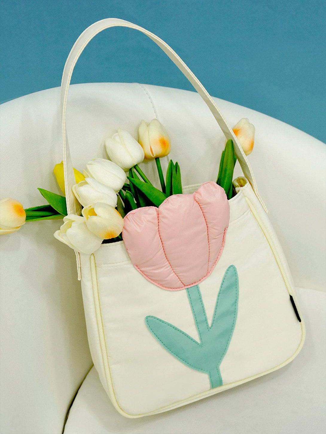 AlanBalen® - 3D Tulip Flowers Handbag AlanBalen