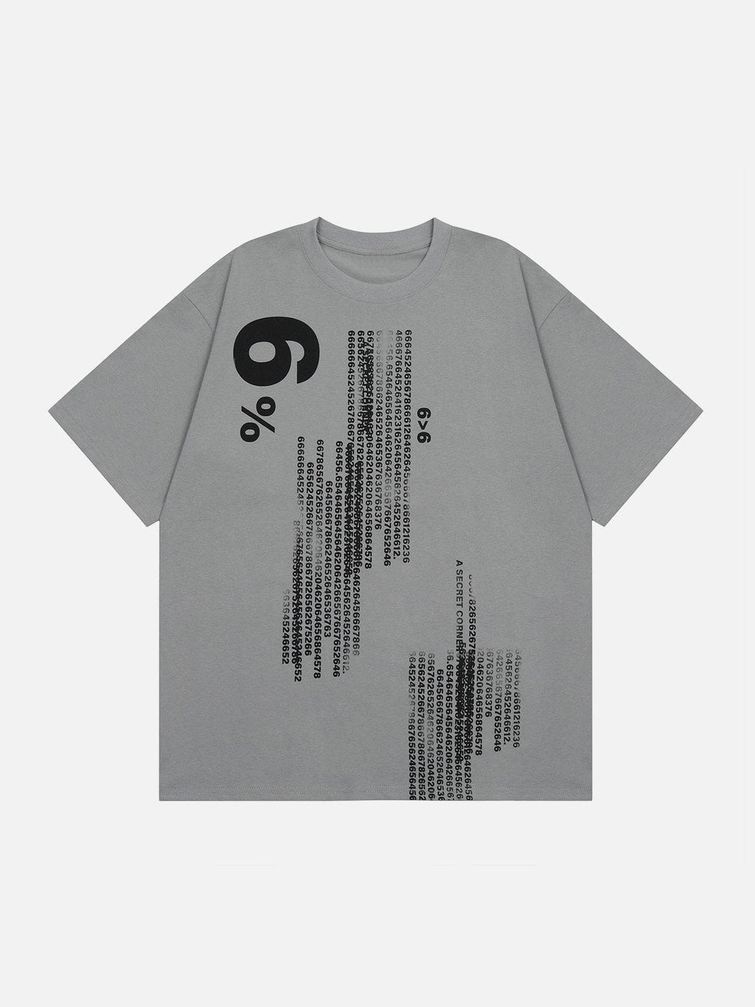 AlanBalen® - 6% Letter Graphic Tee AlanBalen