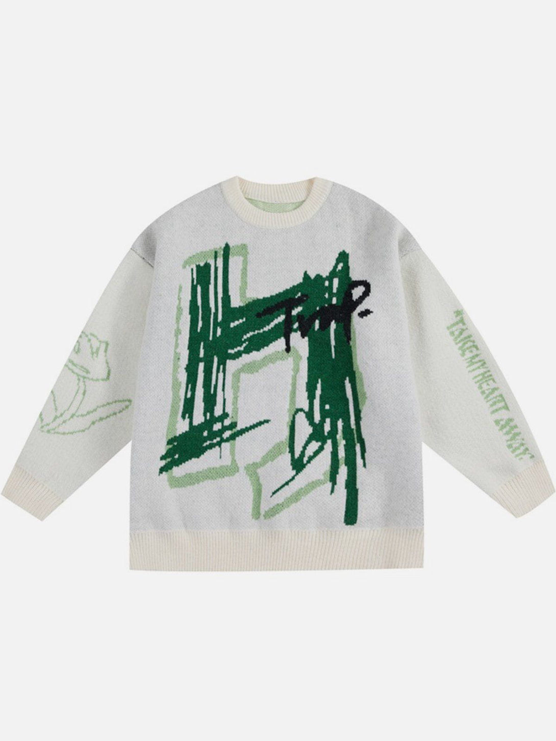 AlanBalen® - Abstract Line Design Sweater AlanBalen