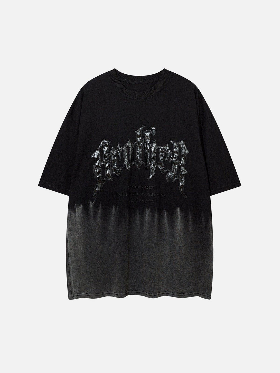 AlanBalen® - Applique Embroidery Gradient Tee AlanBalen