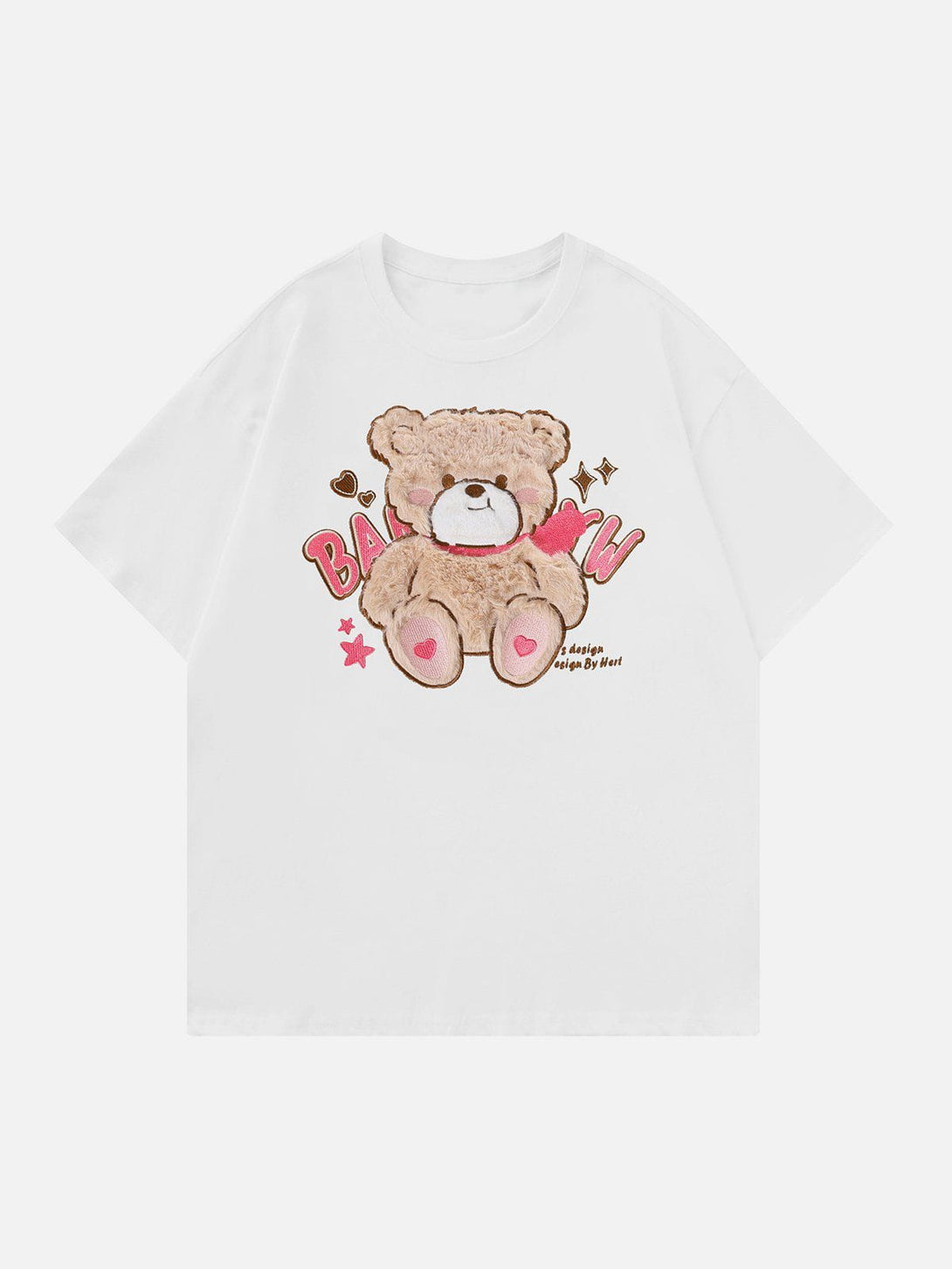 AlanBalen® - Bear Embroidery Tee AlanBalen