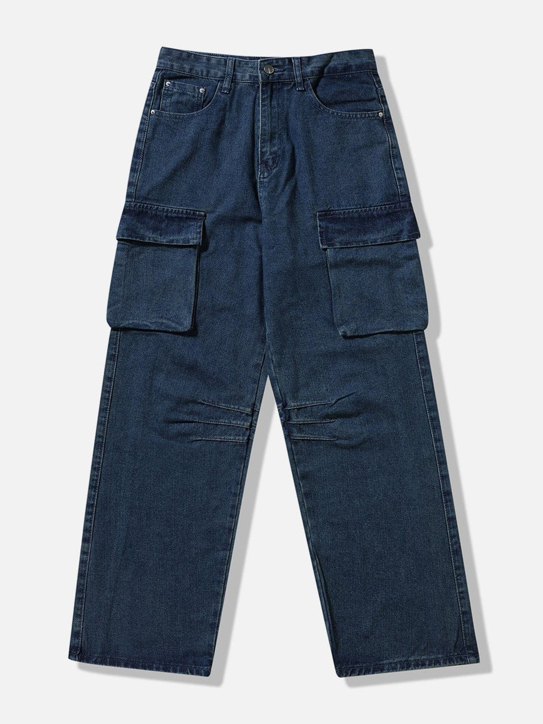 AlanBalen® - Big Pocket Ruched Jeans AlanBalen