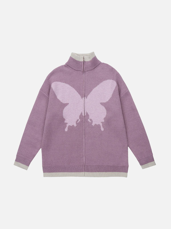 AlanBalen® - Butterfly Embroidery Cardigan AlanBalen