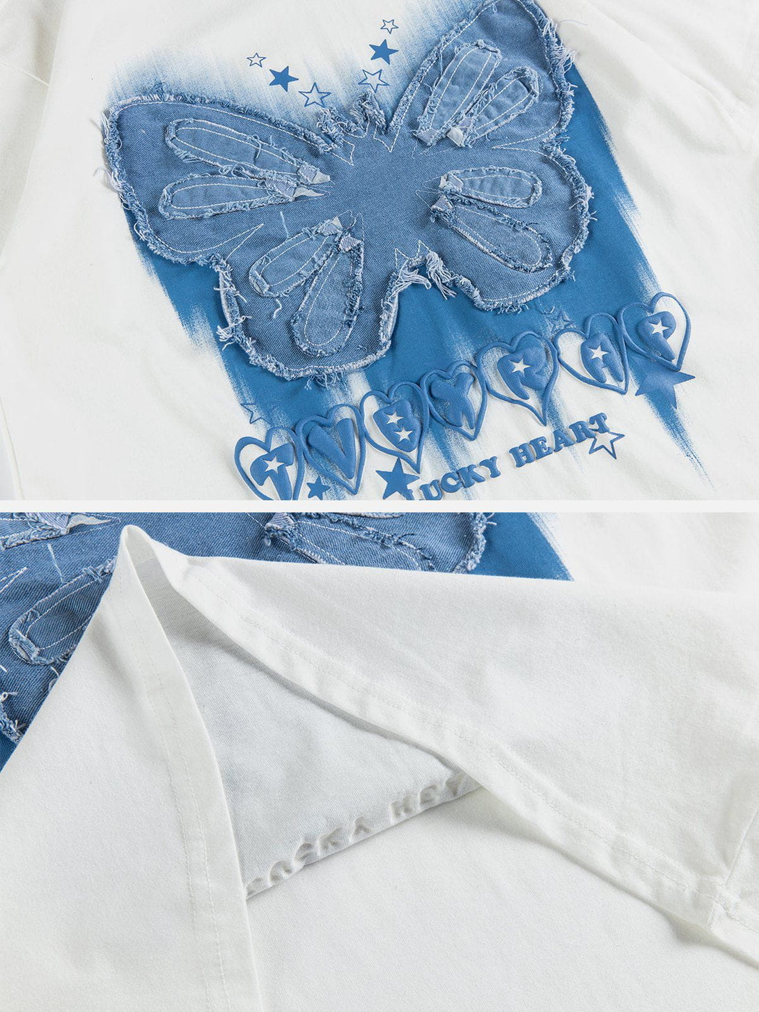 AlanBalen® - Butterfly Patch Print Tee AlanBalen