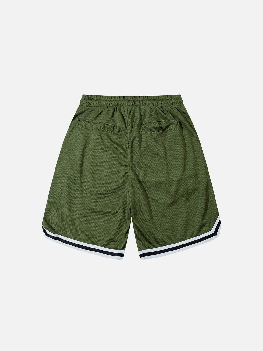 AlanBalen® - Camouflage Lettering Embroidered Shorts AlanBalen