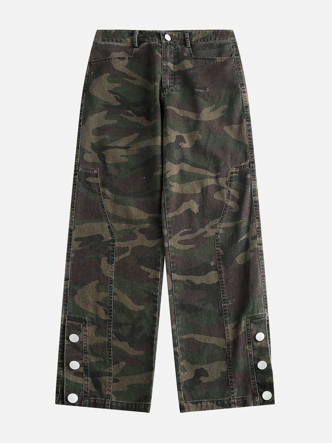 AlanBalen® - Camouflage Patchwork Jeans AlanBalen