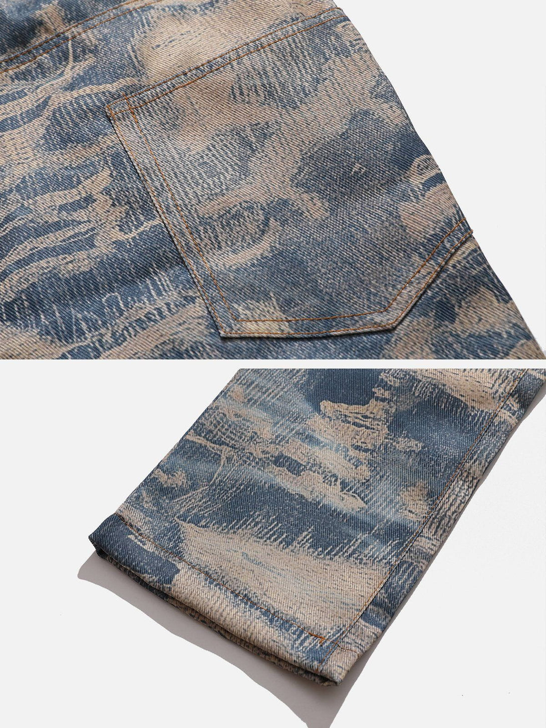 AlanBalen® - Camouflage Tie Dye Jeans AlanBalen