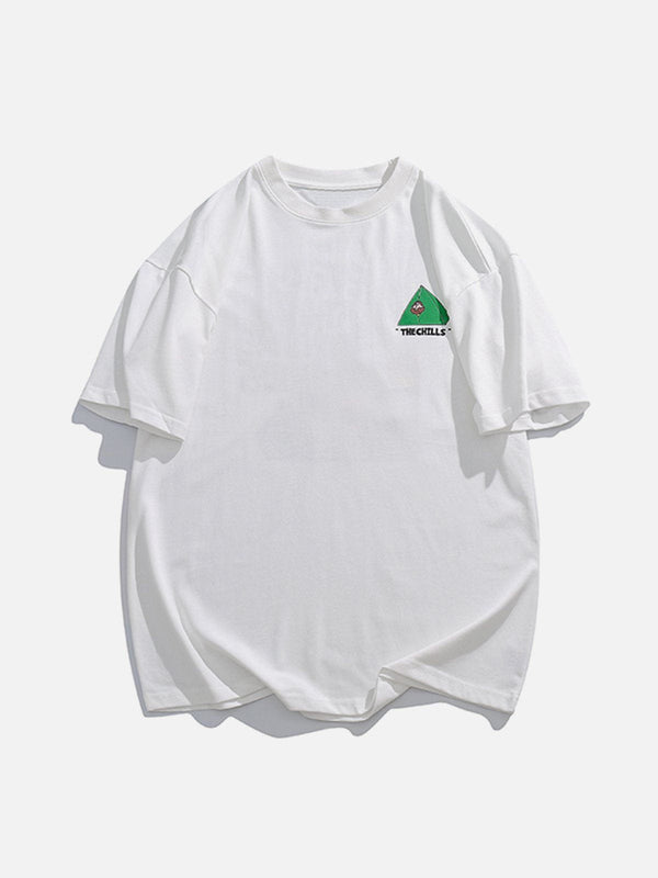 AlanBalen® - Camping Print Flame Elements Tee AlanBalen