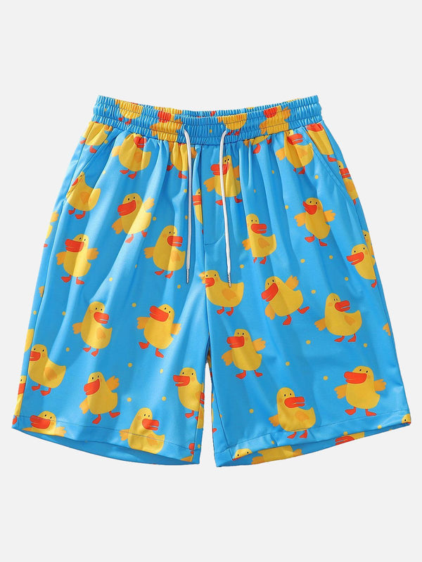 AlanBalen® - Cartoon Duck Shorts AlanBalen