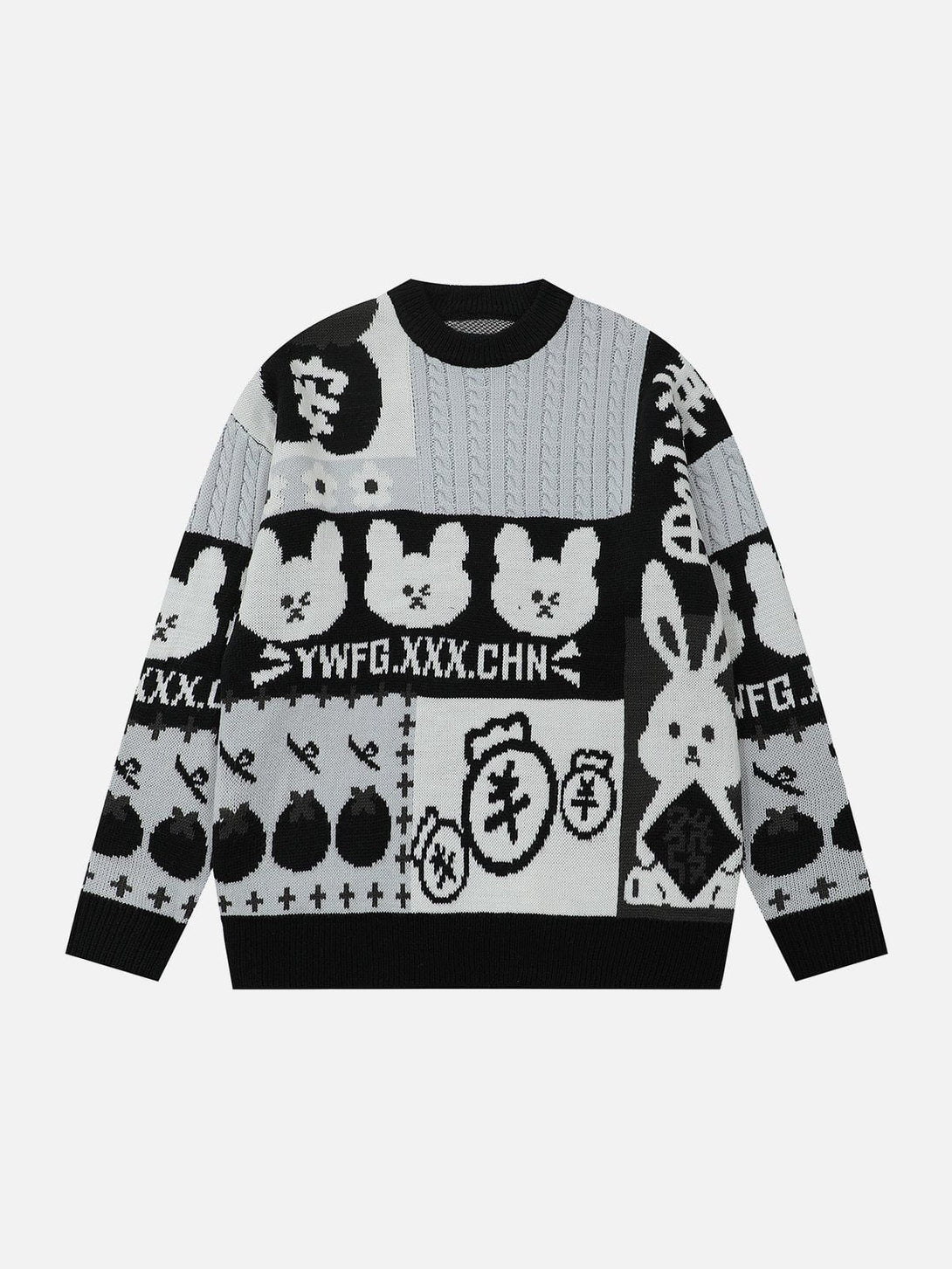 AlanBalen® - Cartoon Embroidery Sweater AlanBalen