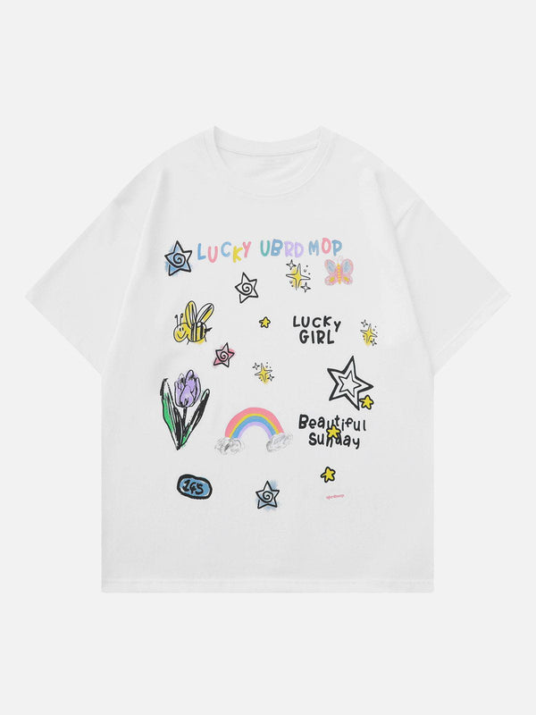 AlanBalen® - Cartoon Print Tee AlanBalen