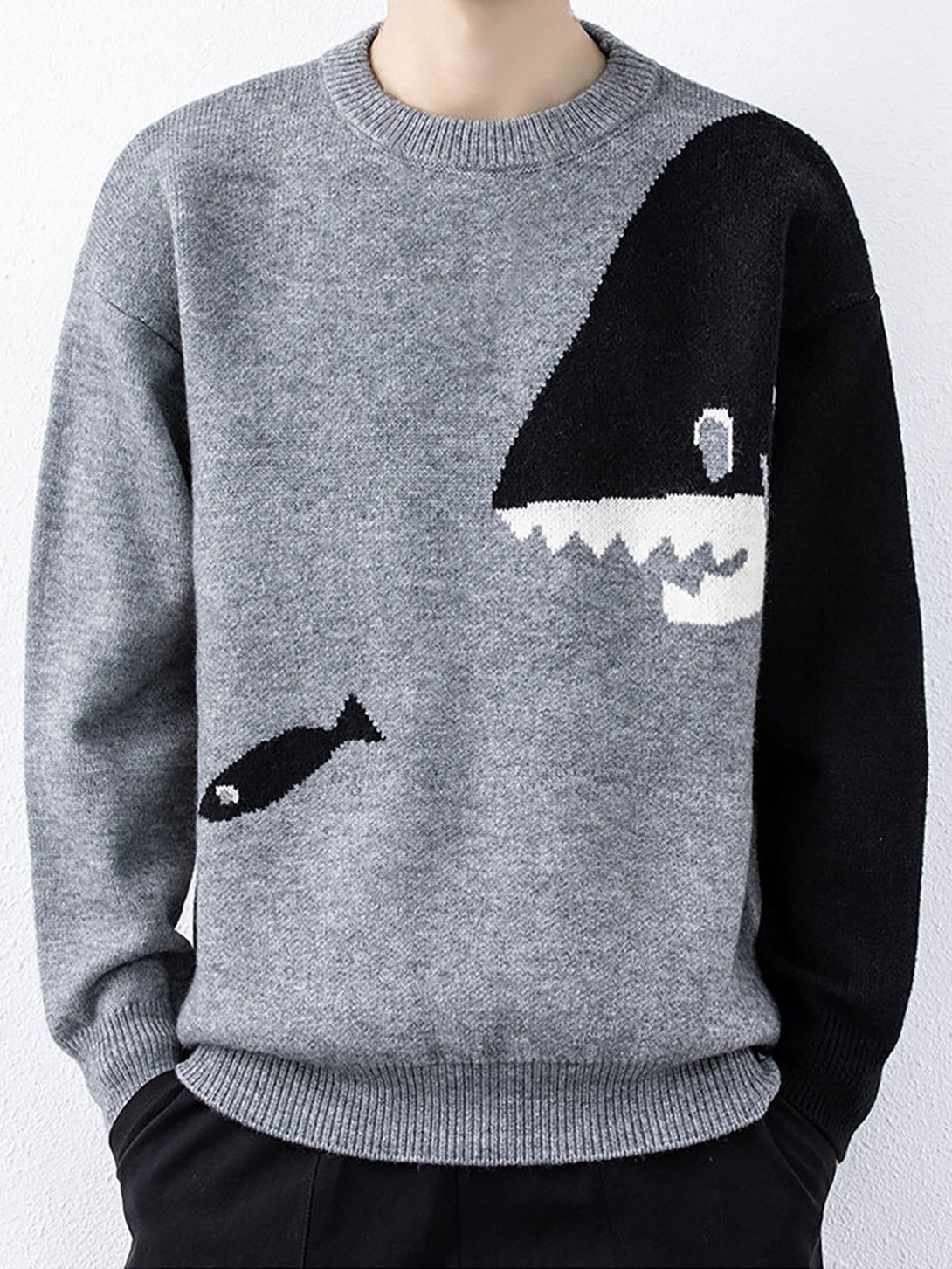 AlanBalen® - Cartoon Shark Sweater AlanBalen