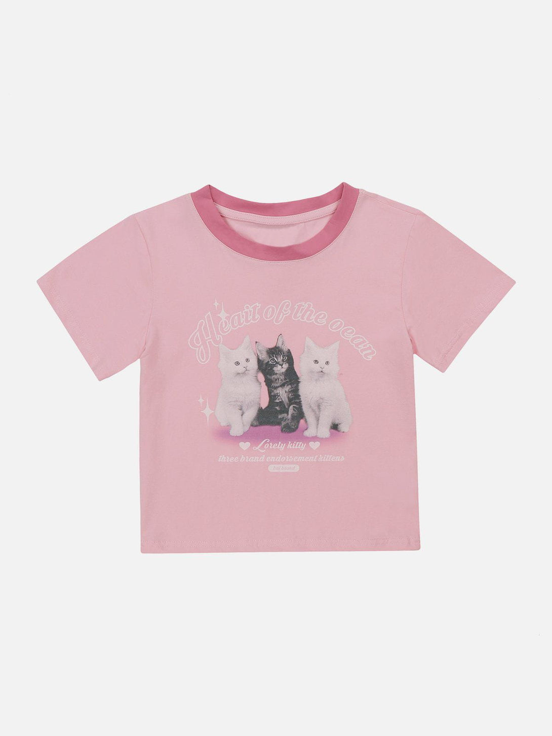 AlanBalen® - Cat Print Star Tee AlanBalen