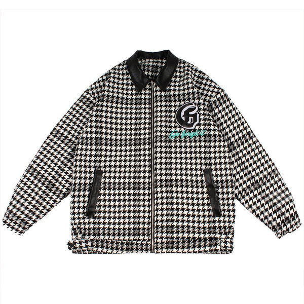 AlanBalen® - Check Badge Winter Coat AlanBalen