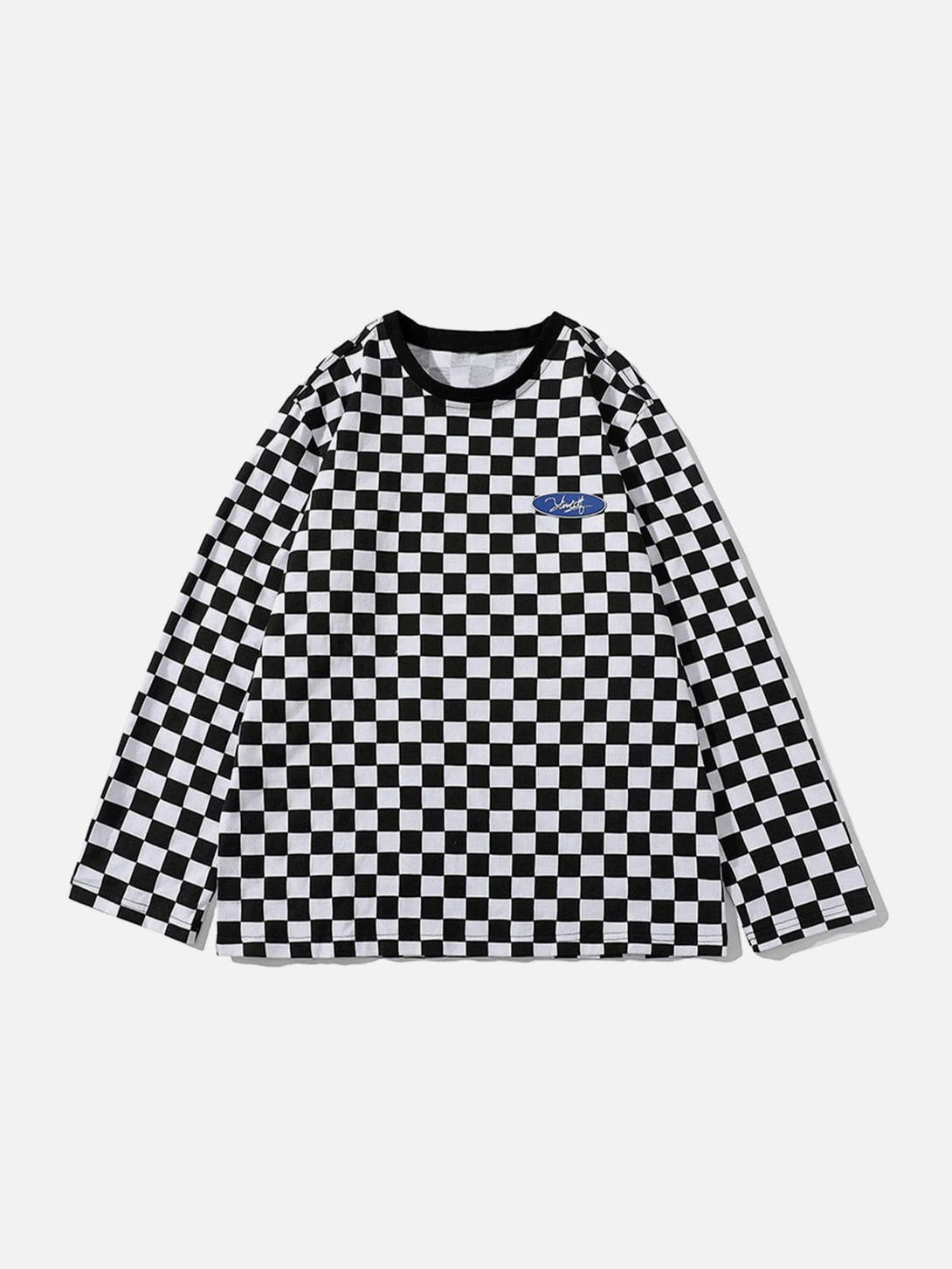 AlanBalen® - Checkerboard Long Sleeves AlanBalen