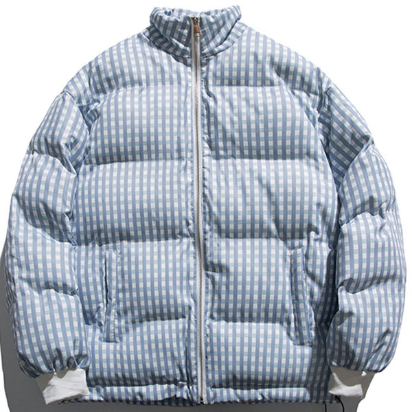 AlanBalen® - Checkered Pattern Winter Coat AlanBalen