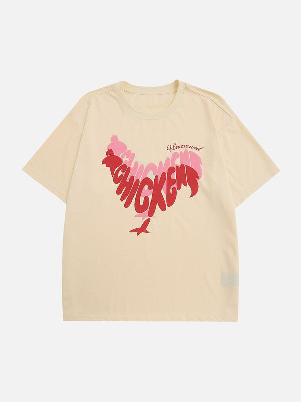 AlanBalen® - Chicken Print Tee AlanBalen