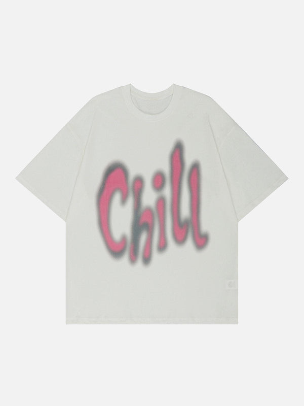 AlanBalen® - Chill Letters Graphic Tee AlanBalen