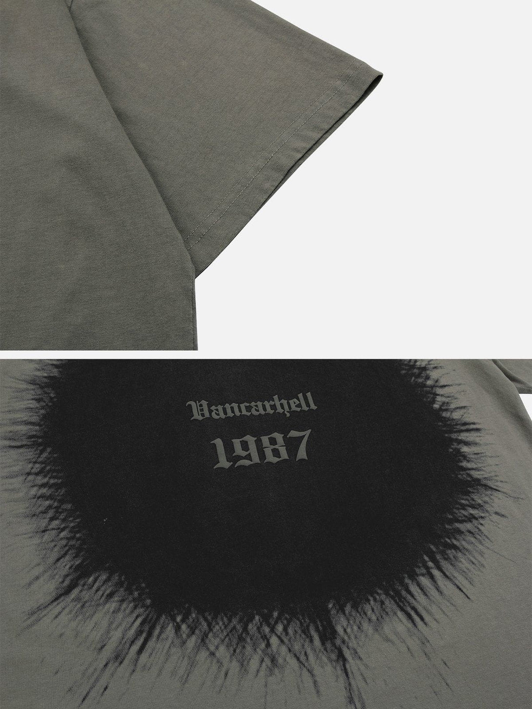 AlanBalen® - Circular Inkjet Print Tee AlanBalen