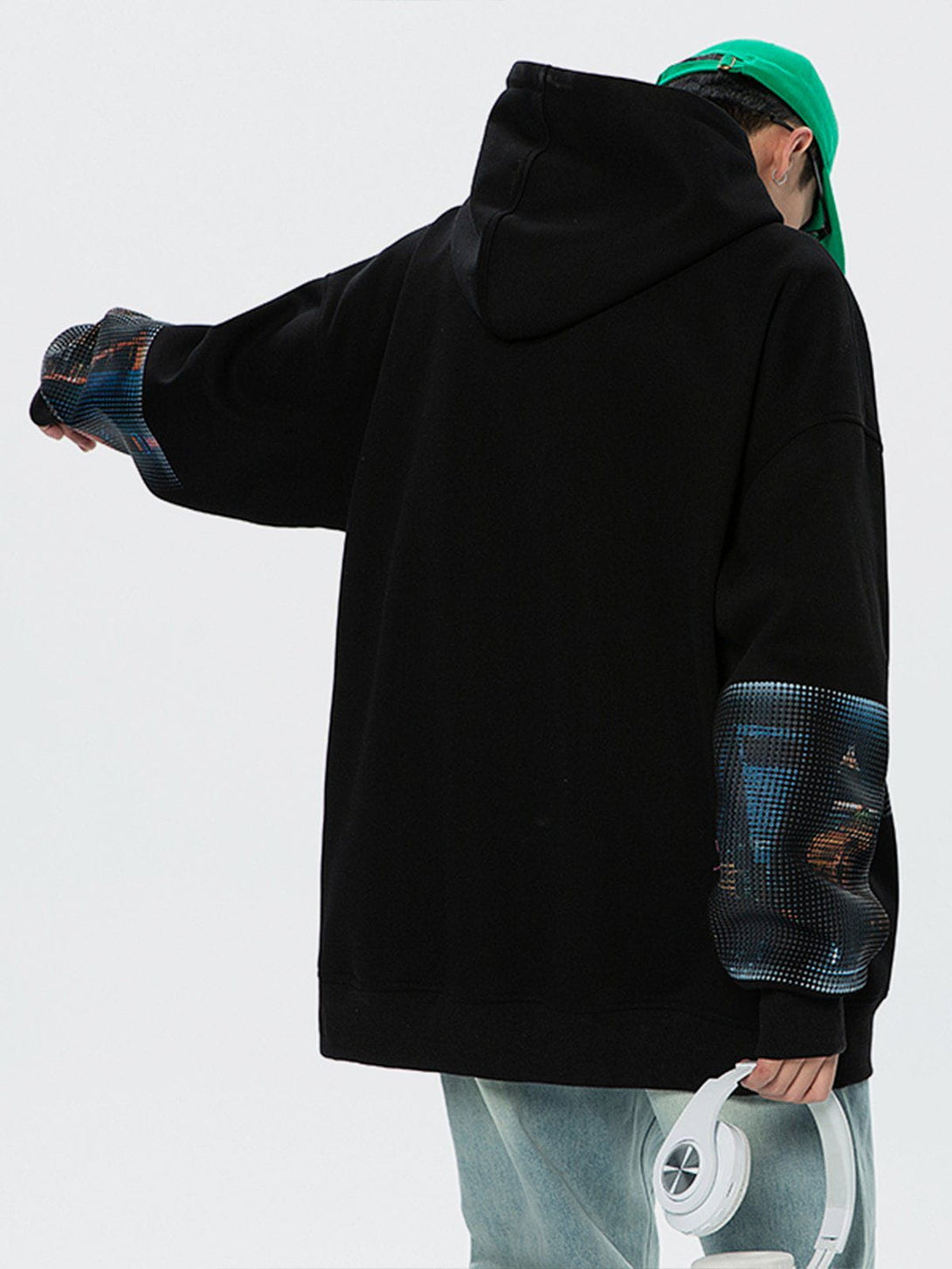 AlanBalen® - City Night Print Hoodie AlanBalen