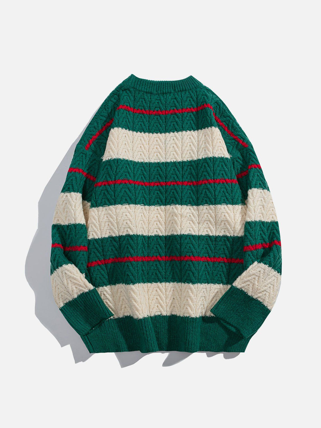 AlanBalen® - Colorblock Stripe Sweater AlanBalen