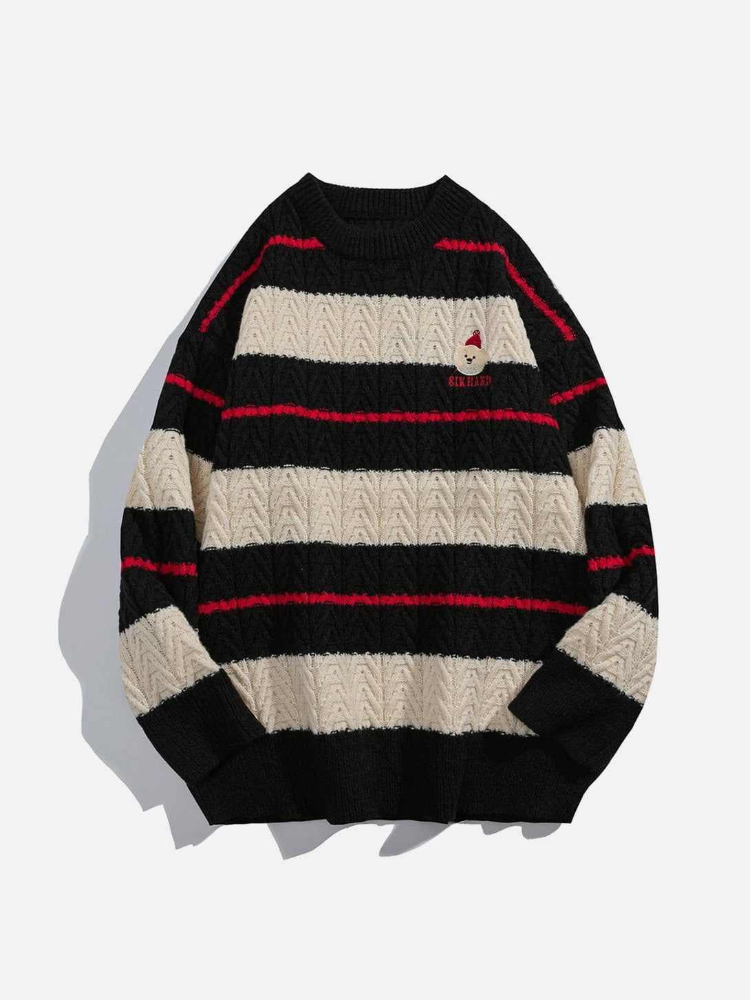 AlanBalen® - Colorblock Stripe Sweater AlanBalen
