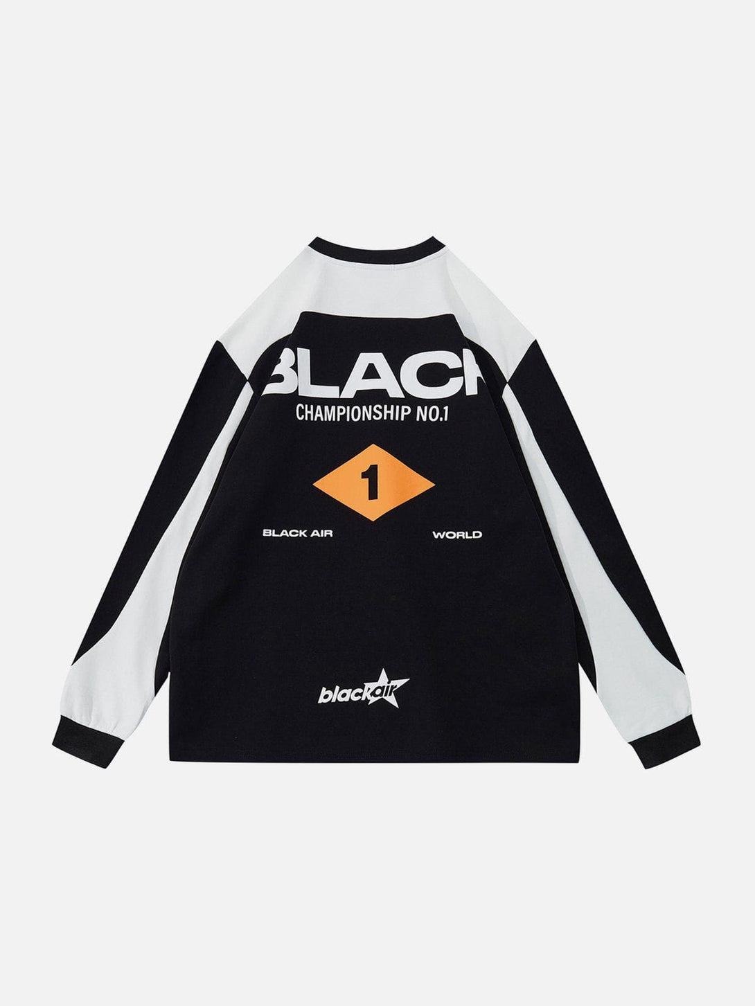 AlanBalen® - Contrast BLACKAIR Sweatshirt AlanBalen